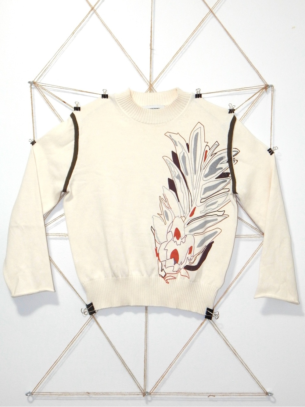 Kiko Kostadinov • Engineered Graphic Knit Sweater